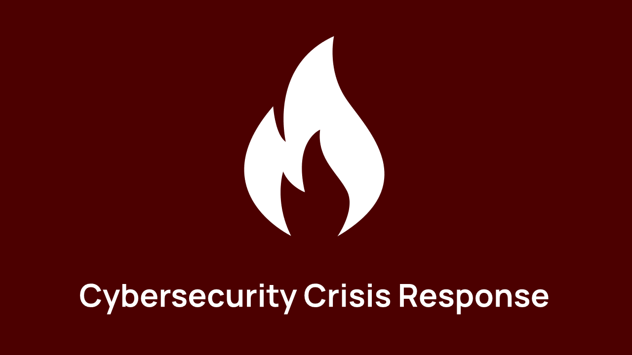 Cybersecurity Crisis Response Plan (1/2)