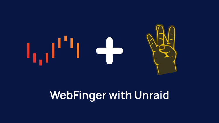 How to expose a WebFinger web server with Unraid ?